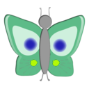 download Mariposa Butterfly clipart image with 315 hue color
