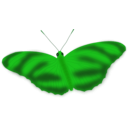 download An Ethereal Butterfly clipart image with 90 hue color