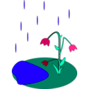 download Rain clipart image with 45 hue color
