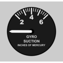 download Piper Gyro Suction Gage clipart image with 180 hue color