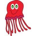 download Yellow Jellyfish clipart image with 315 hue color