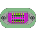 download Loran Unit Power Plug clipart image with 90 hue color