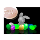 download Happy Easter clipart image with 90 hue color