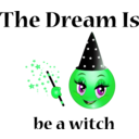 download Be Witch Dream Smiley Emoticon clipart image with 90 hue color