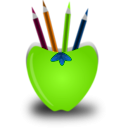 download Pen Stand clipart image with 90 hue color