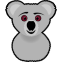 download Koala clipart image with 315 hue color