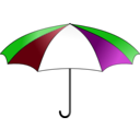 download Umbrella Colorful clipart image with 135 hue color