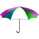 download Umbrella Colorful clipart image with 315 hue color