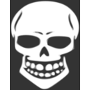 download Skull Human X Ray clipart image with 90 hue color