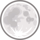 download Tango Weather Clear Night clipart image with 270 hue color