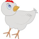 Chicken 001 Figure Color