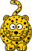 Cartoon Leopard