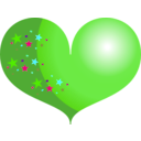 download Heart clipart image with 135 hue color