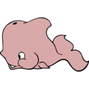 download Cute Whale clipart image with 135 hue color