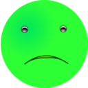 download Smiley Sad clipart image with 90 hue color
