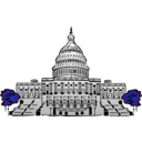 download Us Capitol Building clipart image with 135 hue color
