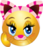 Cat Girl Smiley Emoticon