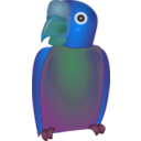 download Bird3 clipart image with 135 hue color