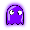 download Ghost clipart image with 270 hue color