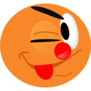 download Smile Clown clipart image with 0 hue color