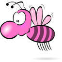 download Bee2 Mimooh 01 clipart image with 270 hue color