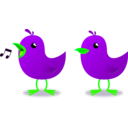 download Bird Mascot clipart image with 90 hue color