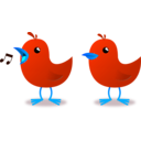 download Bird Mascot clipart image with 180 hue color