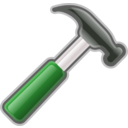 download Hammer clipart image with 270 hue color