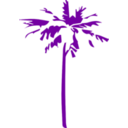 download Palm clipart image with 135 hue color