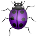 download Ladybug clipart image with 270 hue color