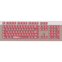 download Keyboard clipart image with 90 hue color