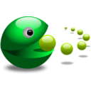download Pacman clipart image with 135 hue color