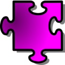 download Green Jigsaw Piece 11 clipart image with 180 hue color