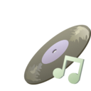 download Bb Music clipart image with 180 hue color