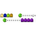 download Pacman clipart image with 45 hue color