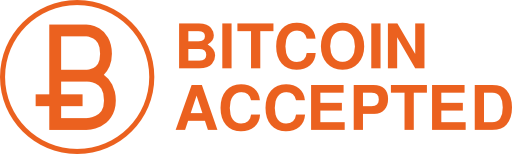 Circlebitcoinacceptedorange