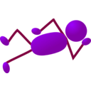 download Stickman 06 clipart image with 90 hue color