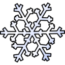 download Weather Symbols Snow clipart image with 45 hue color