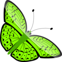 download Butterfly 2 clipart image with 45 hue color