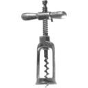 download Corkscrew clipart image with 180 hue color