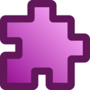 download Icon Puzzle Blue clipart image with 90 hue color