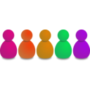 download Users Or Pawns clipart image with 315 hue color