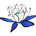 download Lotus Flower clipart image with 135 hue color
