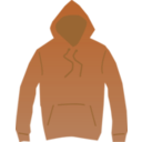 download Blue Hoodie clipart image with 180 hue color