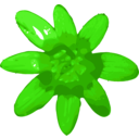 download Flower 02 clipart image with 45 hue color