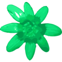 download Flower 02 clipart image with 90 hue color