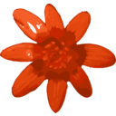 download Flower 02 clipart image with 315 hue color