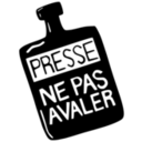 download Presse Ne Pas Avaler Press Dont Swallow clipart image with 135 hue color