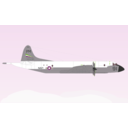 download Lockheed P 3 Orion Aircraft Color clipart image with 90 hue color