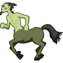 download Centaur clipart image with 45 hue color